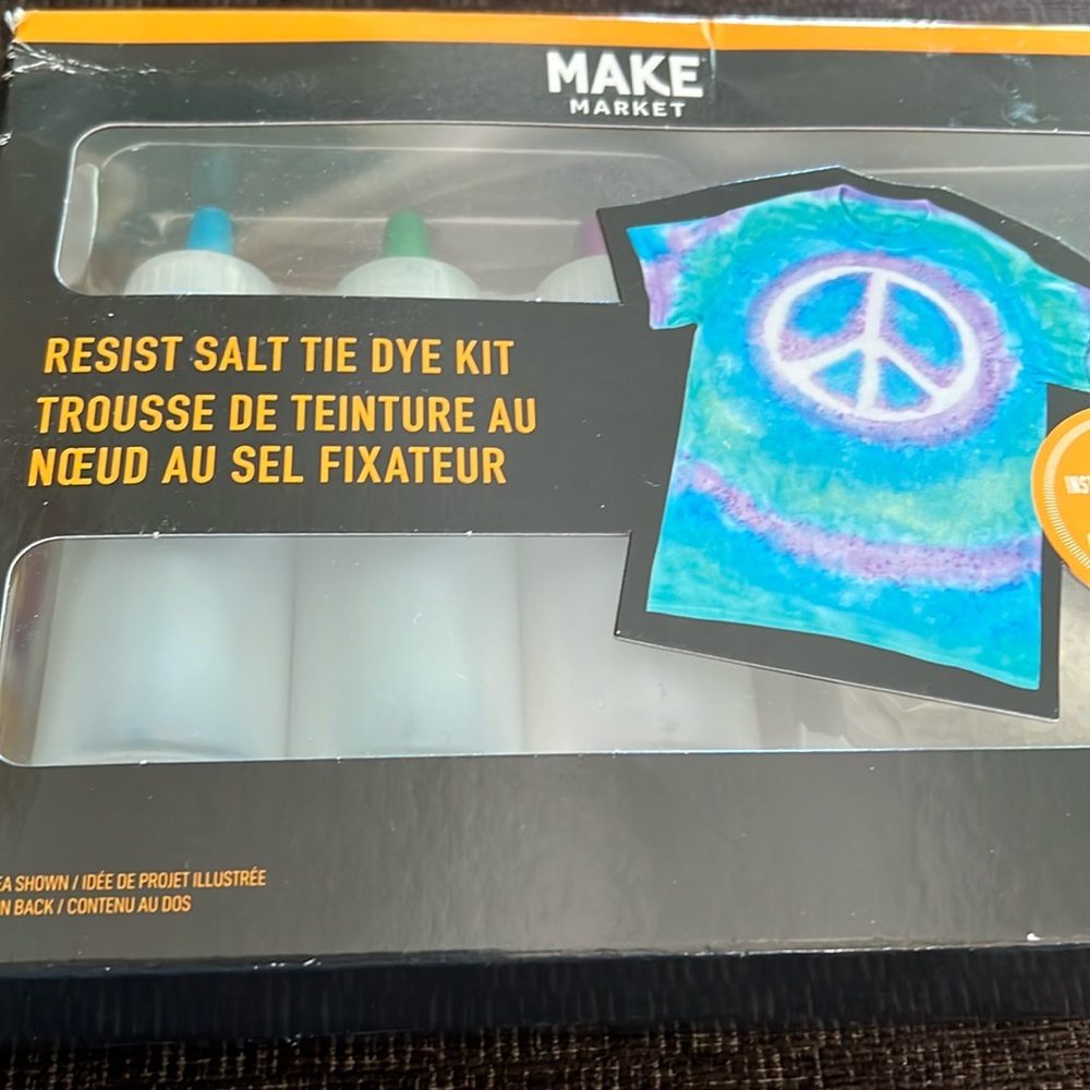 TieDye Make Market Kit purchased at Michael’s